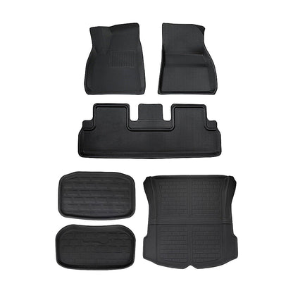TESERY All Weather 3D Floor Mats for Tesla Model Y & Model 3 Highland