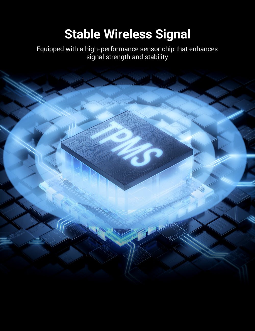 TESERY BLE Bluetooth Tire Pressure Monitoring Sensor(TPMS) for Model 3/Y/S/X