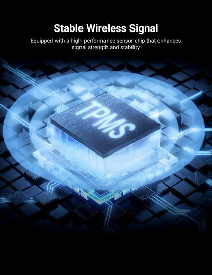 TESERY BLE Bluetooth Tire Pressure Monitoring Sensor(TPMS) for Model 3/Y/S/X