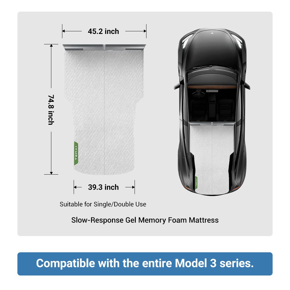 TESERY Camping Mattress for Tesla Model 3/Y