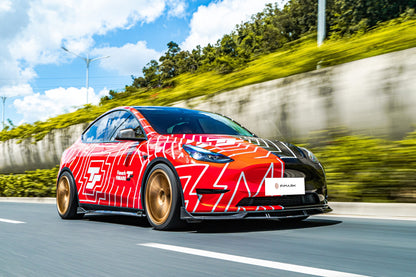 TESERY Carbon Fiber Front Lip for Tesla Model Y