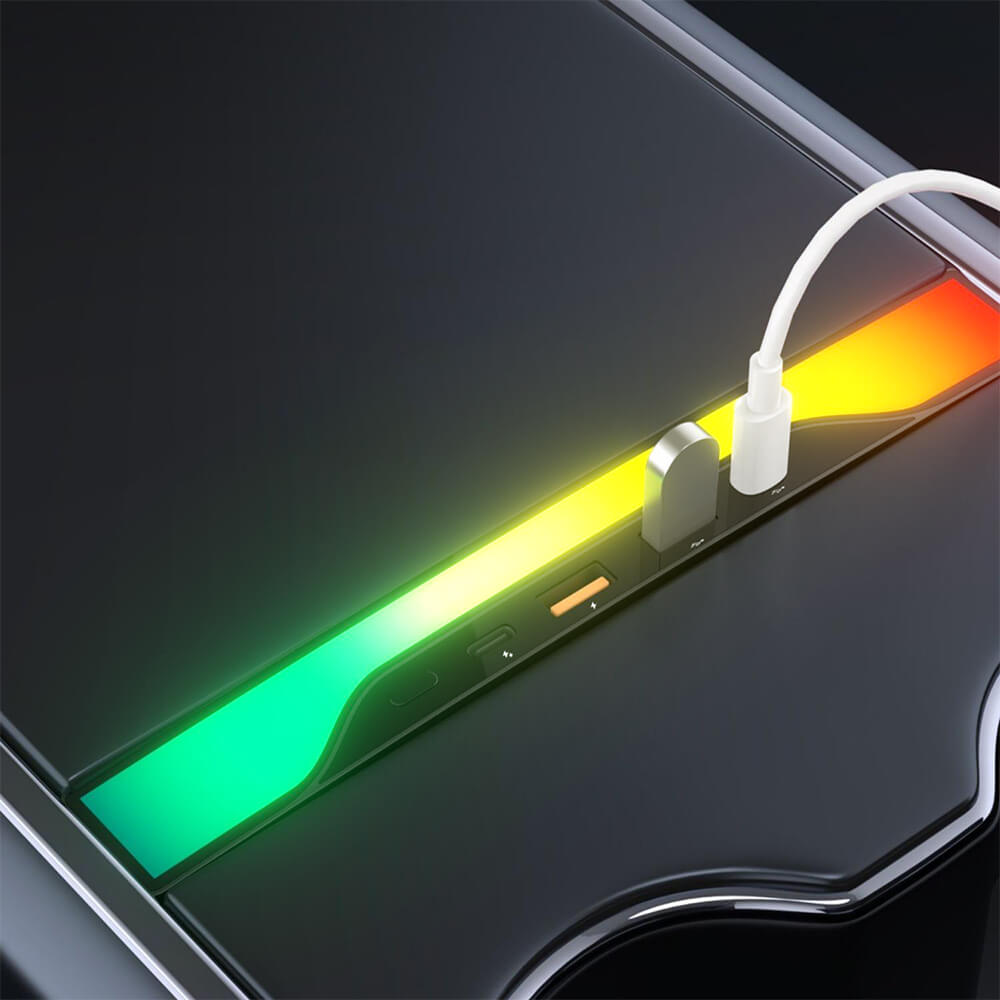 Center Console USB Hub with Ambient Lighting for Model 3 Highland/New Model Y