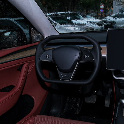 TESERY Cyber Steering Wheel for Tesla Model 3 / Y【Cybertruck Style】
