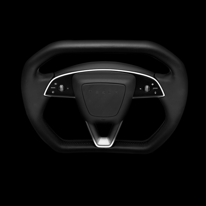 TESERY Cybertruck Style Steering Wheel for Model Y Juniper & Model 3 Highland