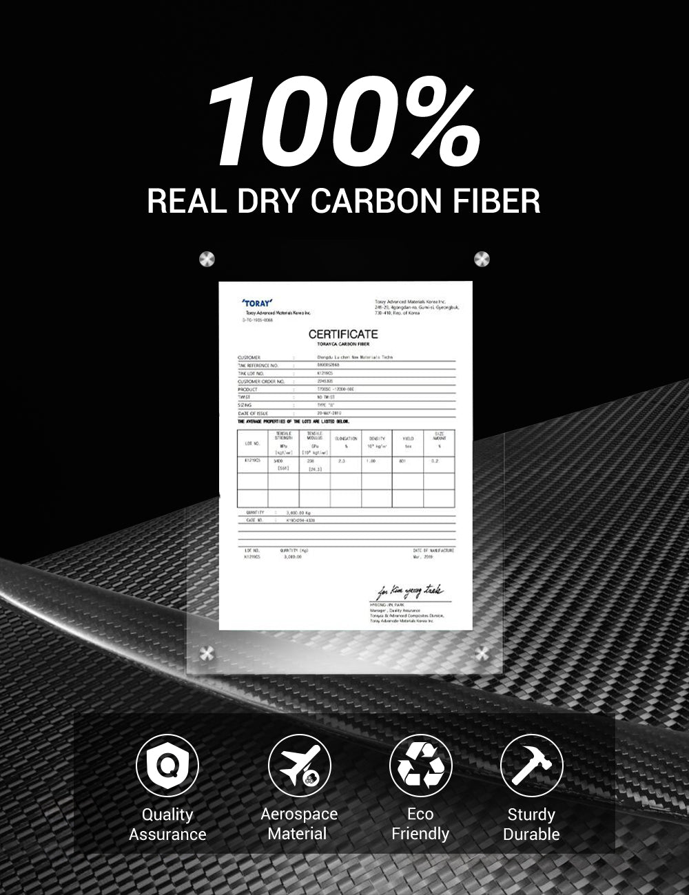 TESERY Spoiler Performance Style for Model Y / Model 3 Highland - Dry Carbon Fiber Exterior Mods