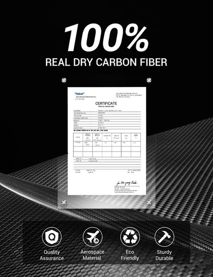 TESERY Spoiler Performance Style for Model Y / Model 3 Highland - Dry Carbon Fiber Exterior Mods