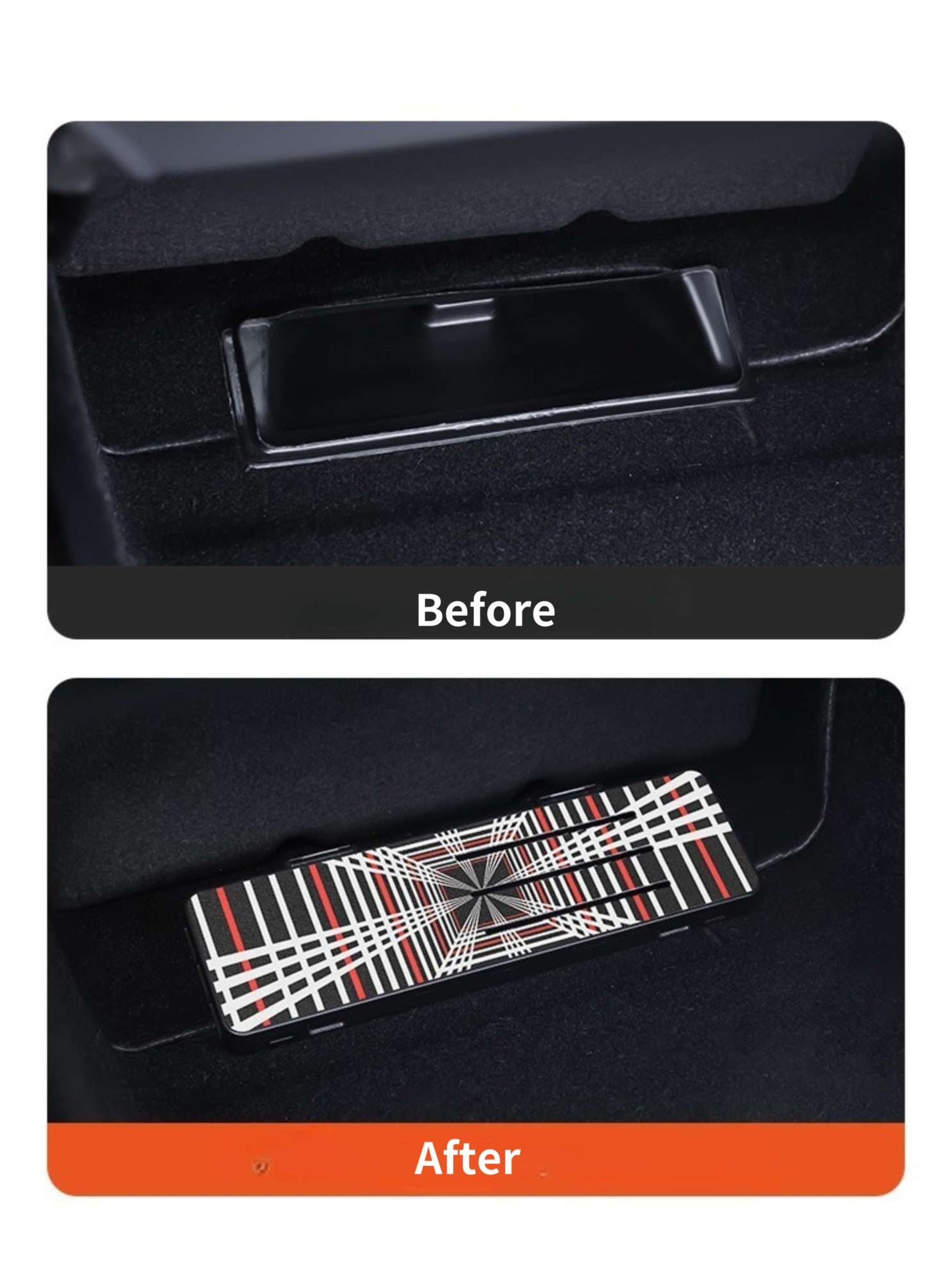 TESERY Hidden Under Seat Diffuser for Model 3 2021-2023.10