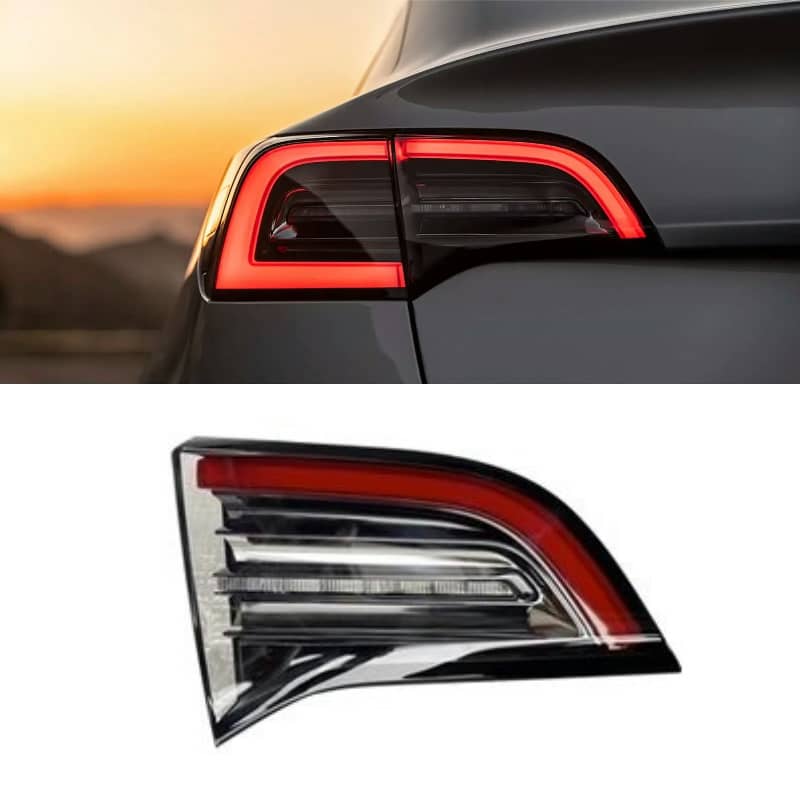 4 PIN Turn Brake Lamp & Inner Tail Light Replacement for Model 3/Y (21-24)
