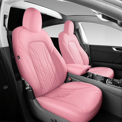 TESERY Nappa Leather Seat Covers for Model 3 Highland & Model Y Juniper