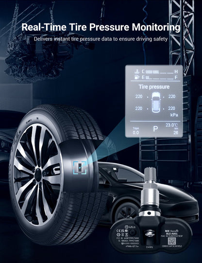 TESERY OEM BLE Bluetooth Tire Pressure Monitoring Sensor (TPMS) for Model 3/Y/S/X