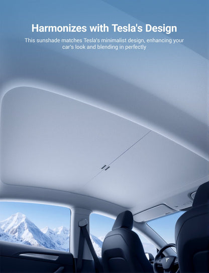 TESERY Retractable Sun Shade for Model Y Juniper