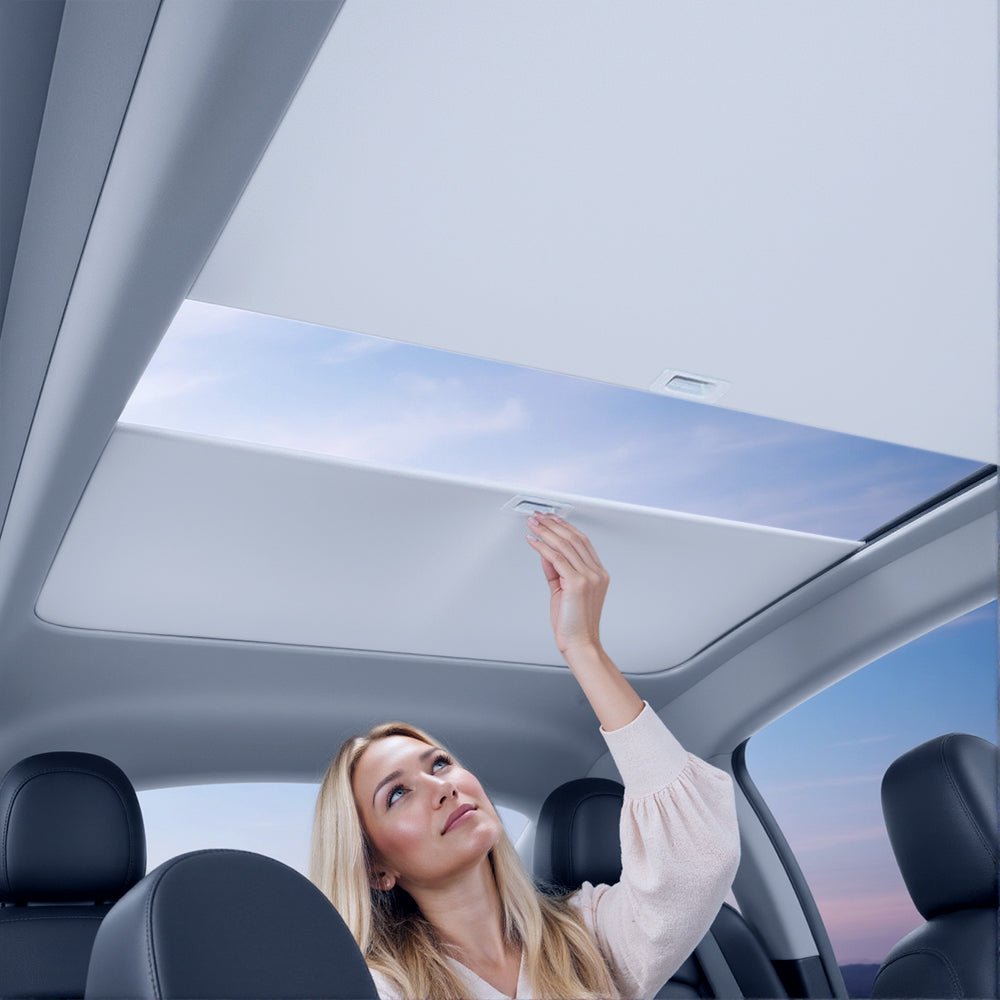 TESERY Retractable Sun Shade for Model Y Juniper