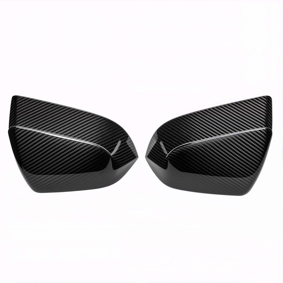 TESERY Side Mirror Cover for Tesla Model Y Juniper ( OEM Style ) - Dry Carbon Fiber Exterior Mods