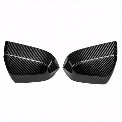 TESERY Side Mirror Cover for Tesla Model Y Juniper ( OEM Style ) - Dry Carbon Fiber Exterior Mods