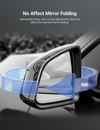 TESERY Side Mirror Cover for Tesla Model Y Juniper ( OEM Style ) - Dry Carbon Fiber Exterior Mods