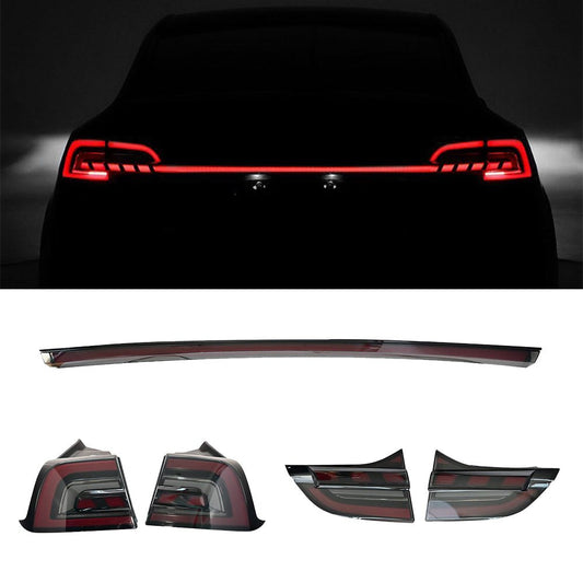 TESERY Starlink Full-Width Strip Taillight for Model 3/Y