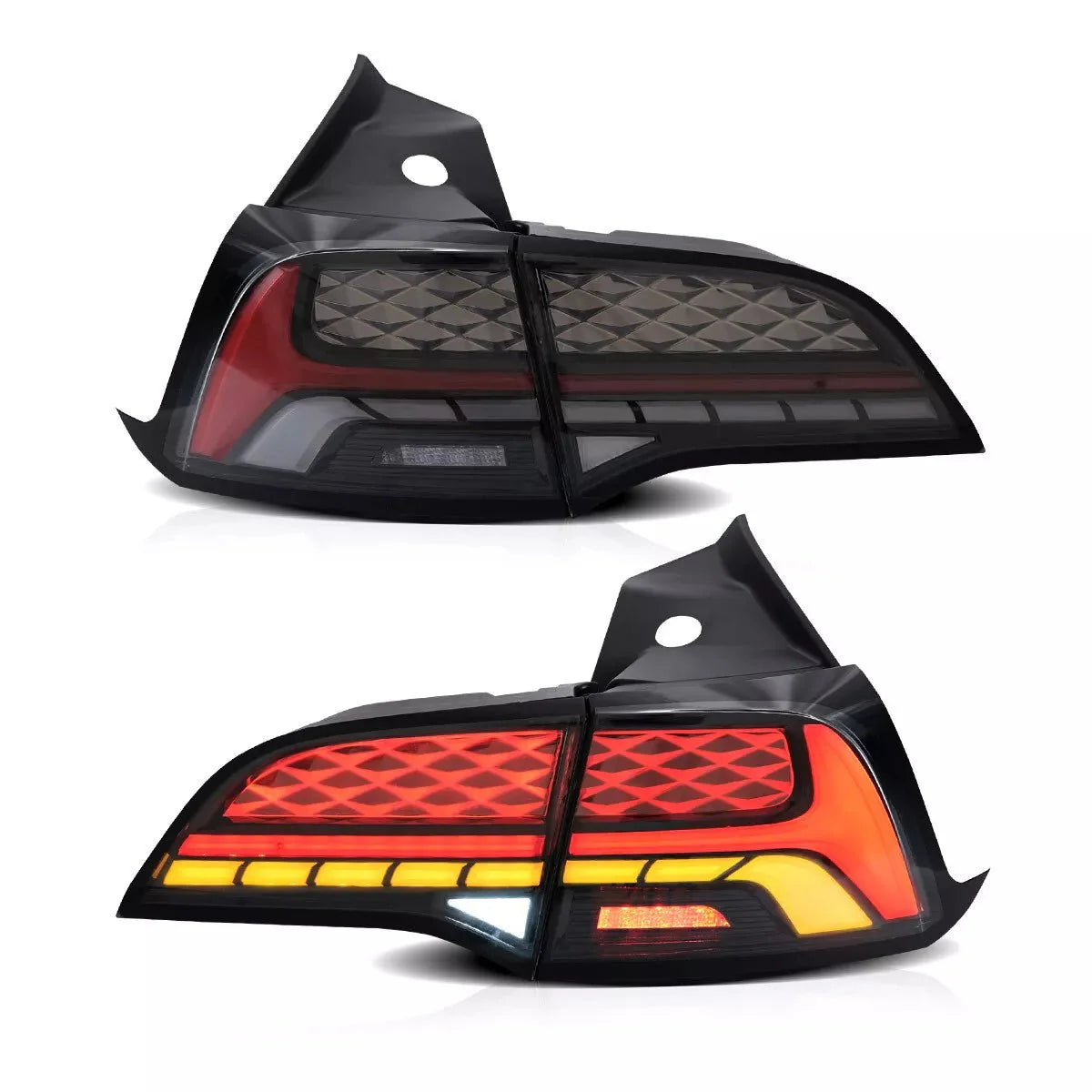 TESERY Starry Dynamic LED Tail Light Assembly for Model 3/Y