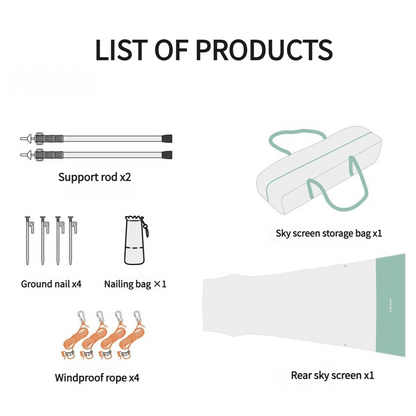 TESERY Camping Tent for Tesla Model Y Juniper