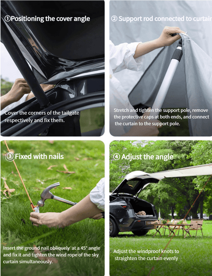 TESERY Camping Tent for Tesla Model Y Juniper