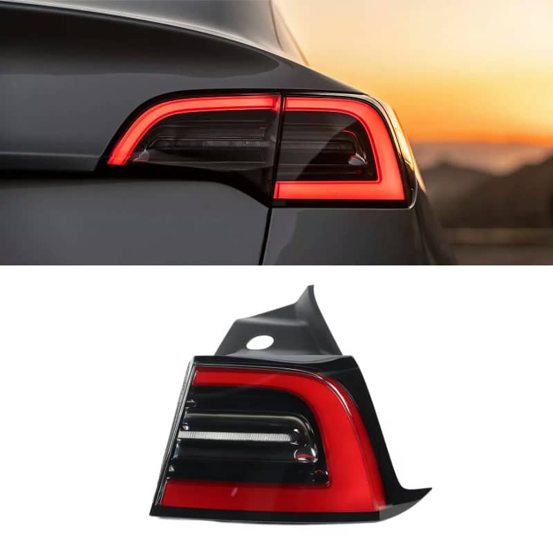 4 PIN Turn Brake Lamp & Inner Tail Light Replacement for Model 3/Y (21-24)