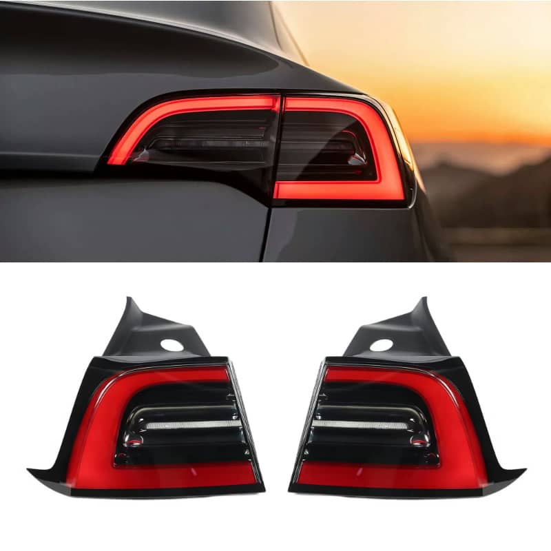 4 PIN Turn Brake Lamp & Inner Tail Light Replacement for Model 3/Y (21-24)