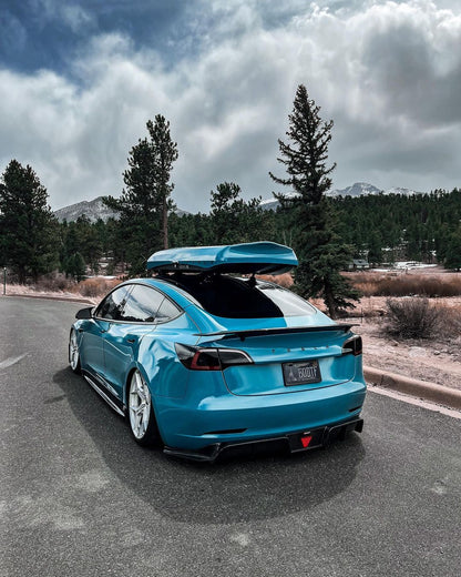 TESERY Tesla Model 3 Carbon Fiber Rear Spoiler Ver.3