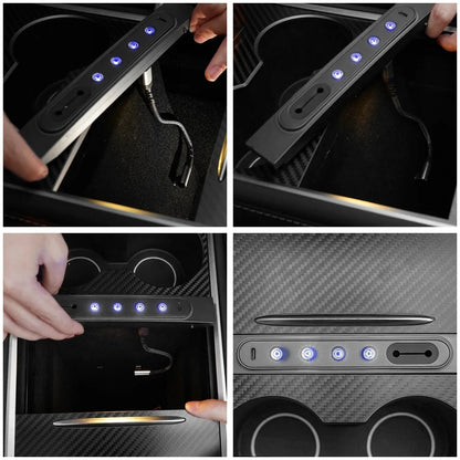 TesevoPhysical Shortcut Buttons Console for Model 3/Y