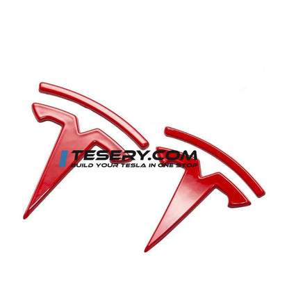 Tesla Logo "T" Emblem for Model 3 / Y (Set of 3)