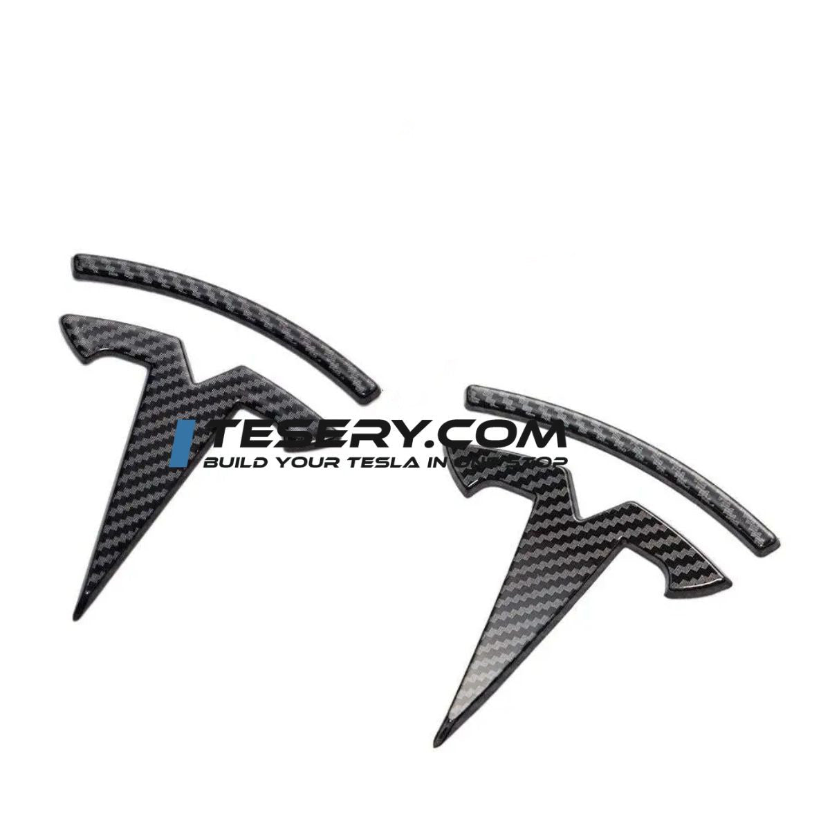 Tesla Logo "T" Emblem for Model 3 / Y (Set of 3)