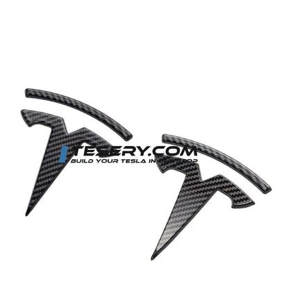 Tesla Logo "T" Emblem for Model 3 / Y (Set of 3)