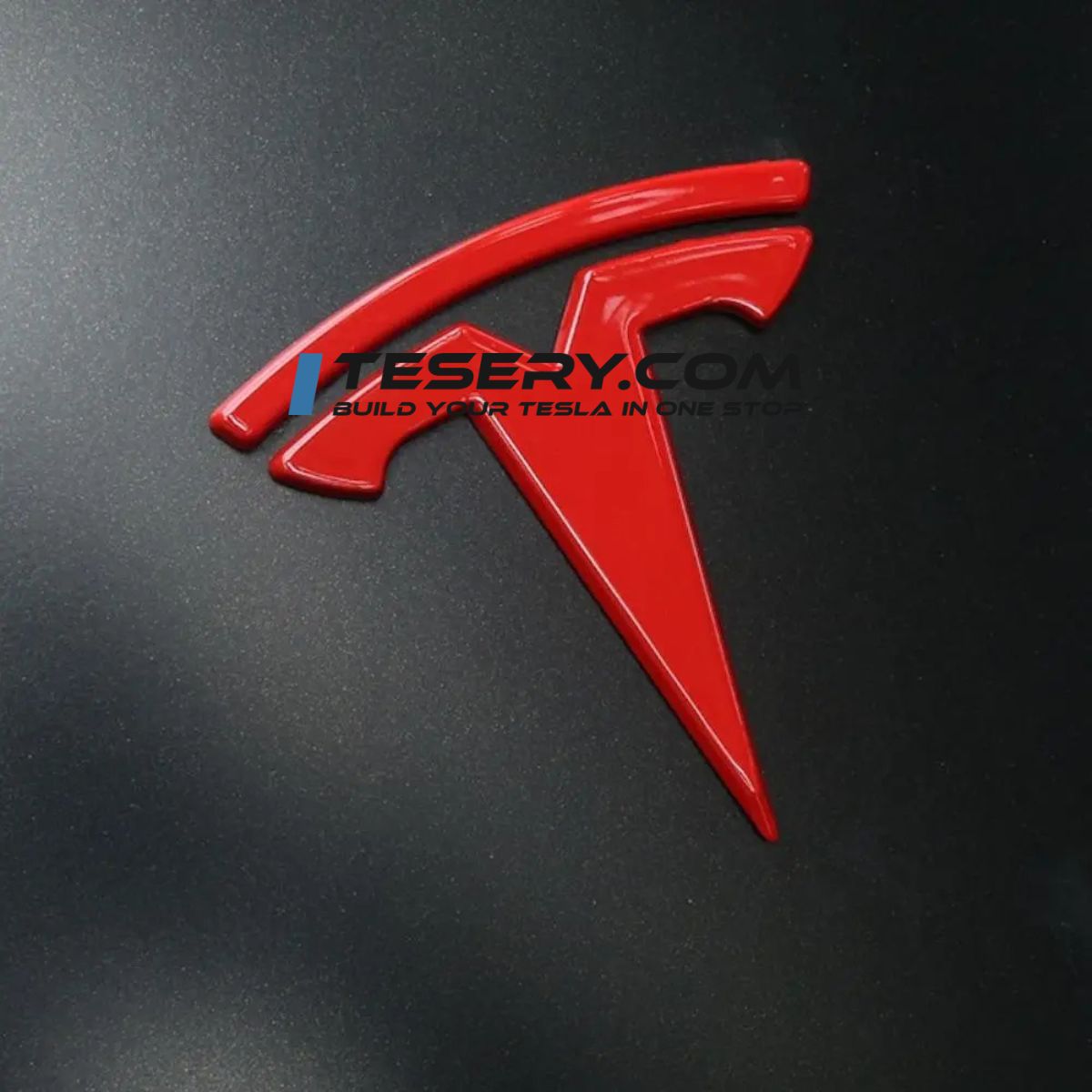 Tesla Logo "T" Emblem for Model 3 / Y (Set of 3)