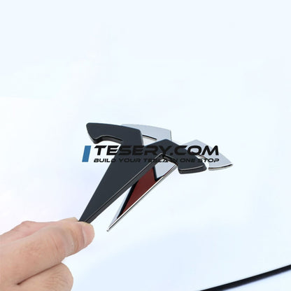 Tesla Logo "T" Emblem for Model 3 / Y (Set of 3)