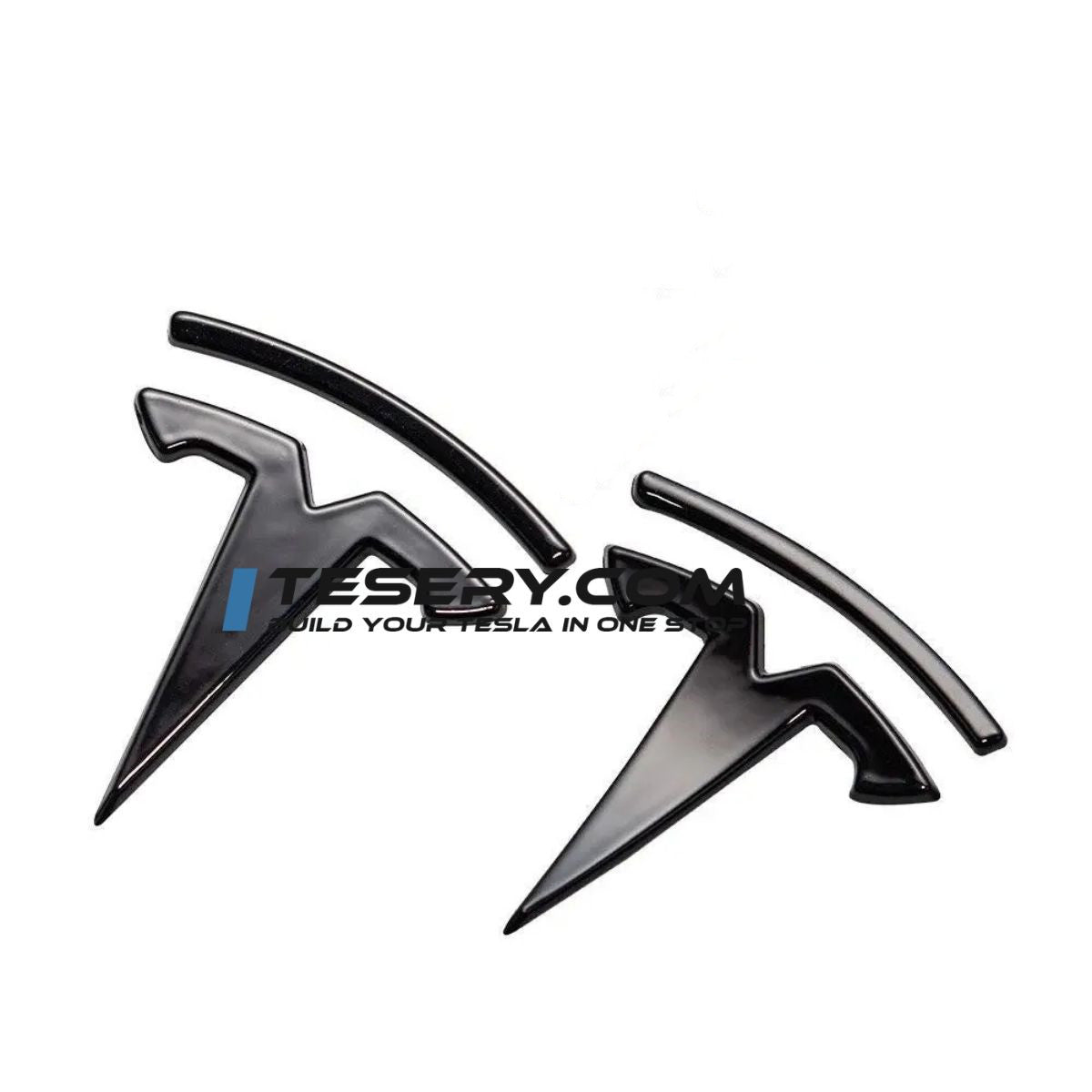 Tesla Logo "T" Emblem for Model 3 / Y (Set of 3)