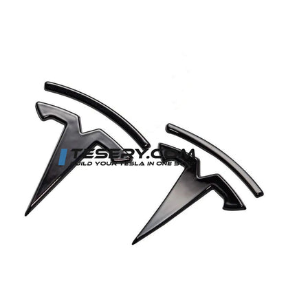 Tesla Logo "T" Emblem for Model 3 / Y (Set of 3)