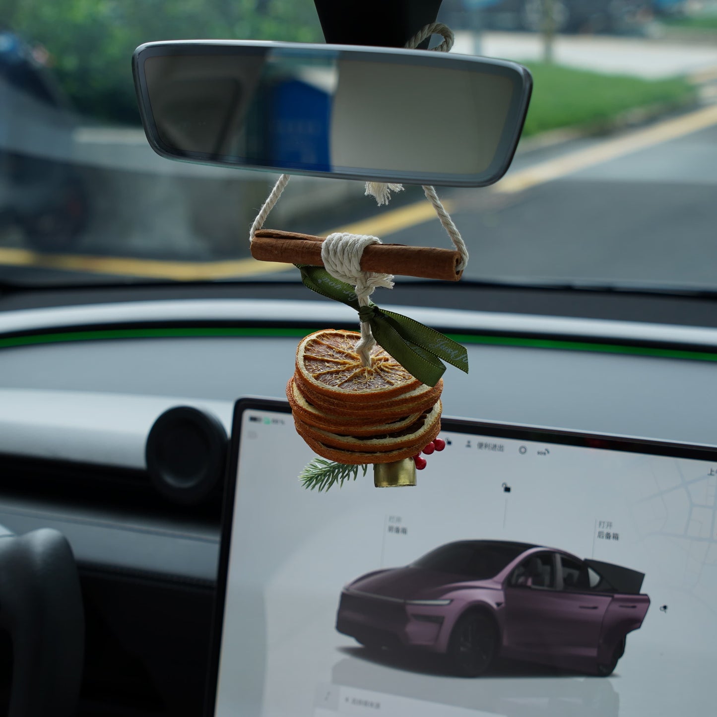 Car Orange Scent Christmas  Ornament 丨Universal Hanging Design