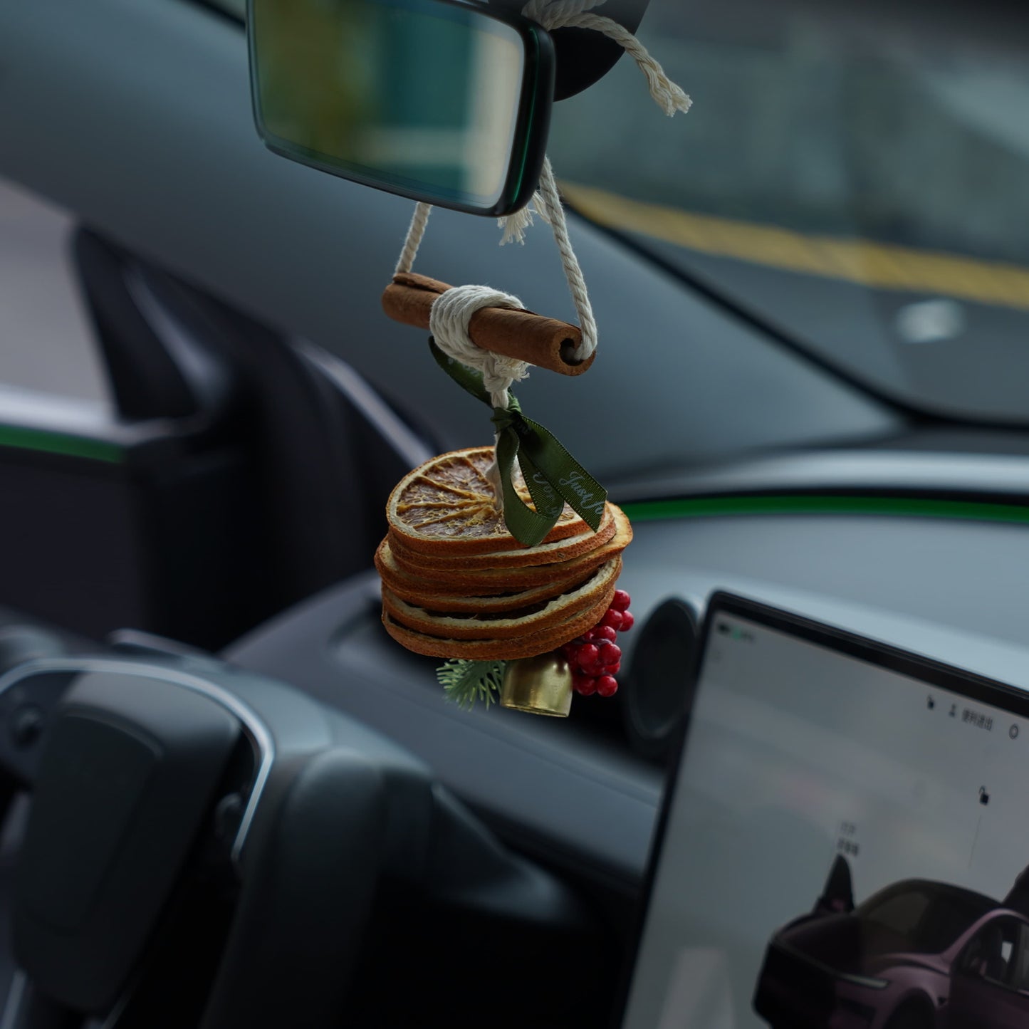 Car Orange Scent Christmas  Ornament 丨Universal Hanging Design