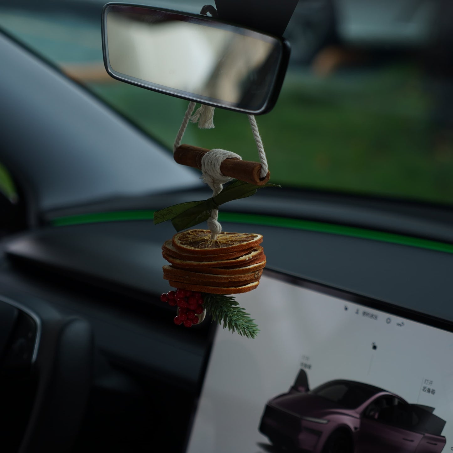 Car Orange Scent Christmas  Ornament 丨Universal Hanging Design