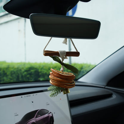 Car Orange Scent Christmas  Ornament 丨Universal Hanging Design