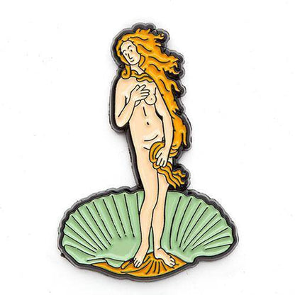 The Birth of Venus Enamel Pin - Today is Art Day