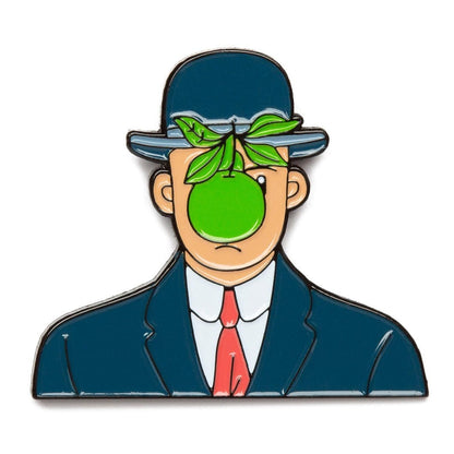 The Son of Man by Magritte Enamel Pin - Today is Art Day