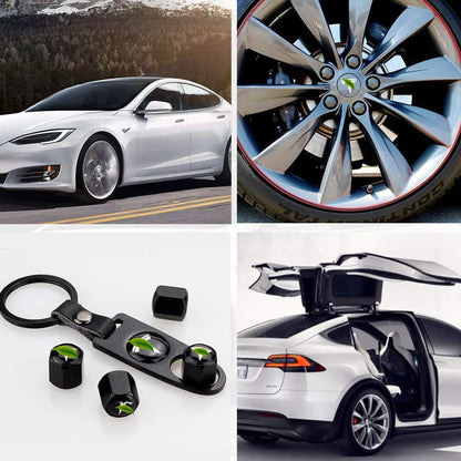 Tire Valve Caps for Tesla Model 3/Y/S/X