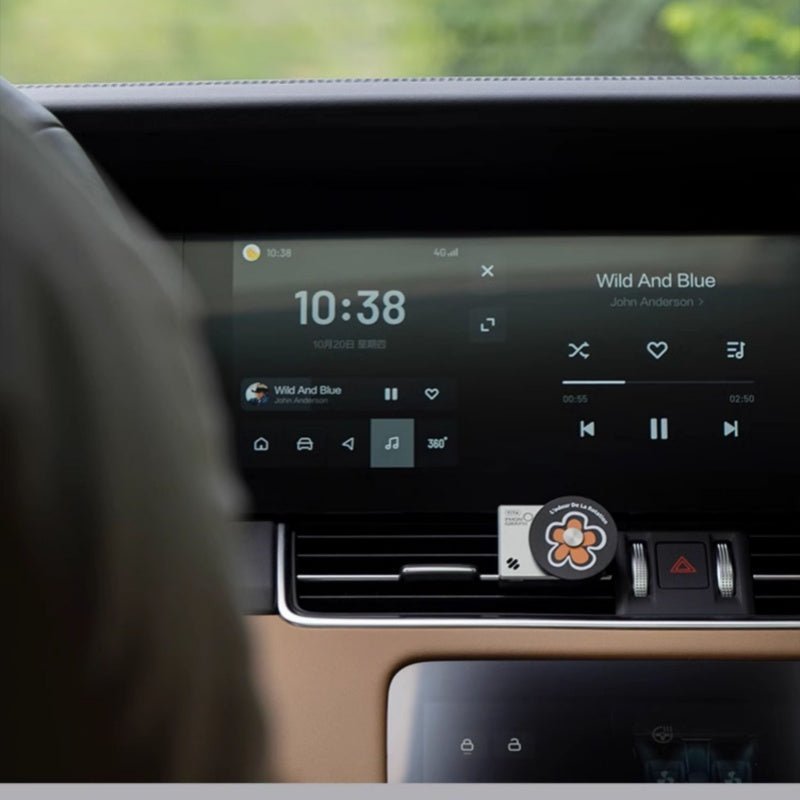 TITA-Rear Air Vent Record Player Diffuser for Tesla