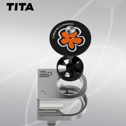 TITA-Rear Air Vent Record Player Diffuser for Tesla
