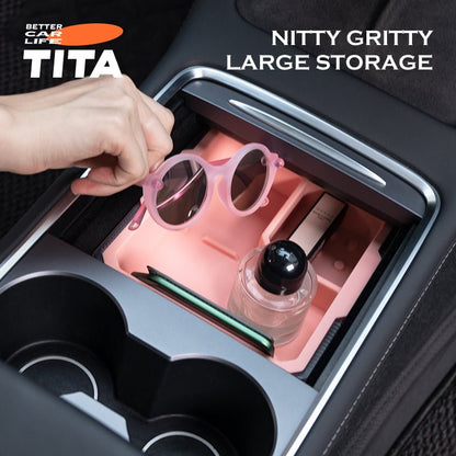 TITA - Center Console Storage Box for Tesla Model 3 / Y