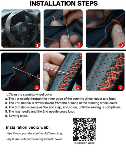 Tumbled Fur Steering Wheel Cover for Model Y Juniper / Model 3 Highland