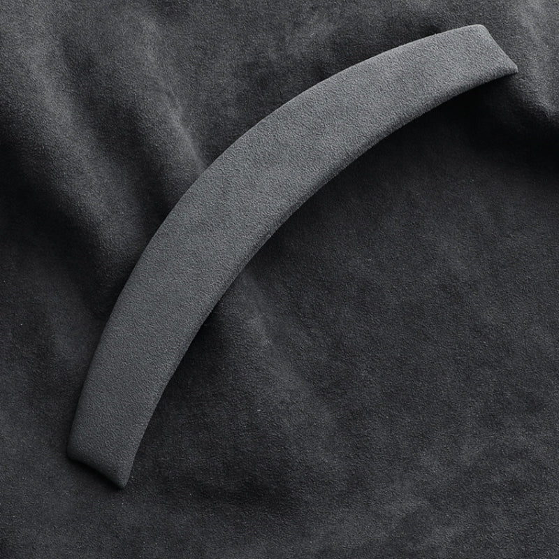 Tumbled Leather Steering Wheel Panel for Model 3 Highland & New Model Y