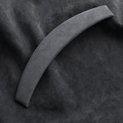 Tumbled Leather Steering Wheel Panel for Model 3 Highland & New Model Y