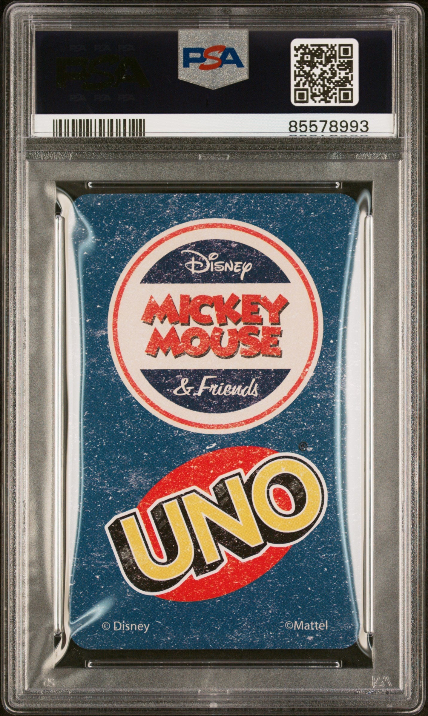 2018 UNO DISNEY MICKEY MOUSE & FRIENDS MICKEY MOUSE RED 2 PSA 9