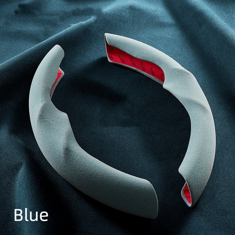 Ultra-thin Alcantara Steering Wheel Cover for Tesla Model 3 / Y