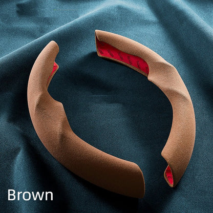 Ultra-thin Alcantara Steering Wheel Cover for Tesla Model 3 / Y